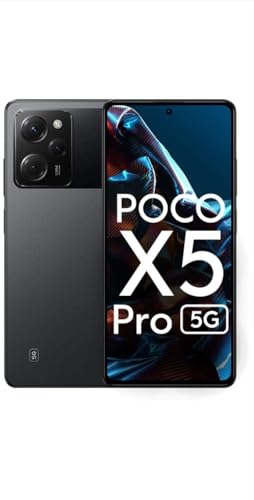 Smartphone Xiaomi POCO X5 Pro 5G Dual SIM 8GB 256GB 6,67" FHD+ 108MP 5000mAh 67W Carregamento (Preto) India
